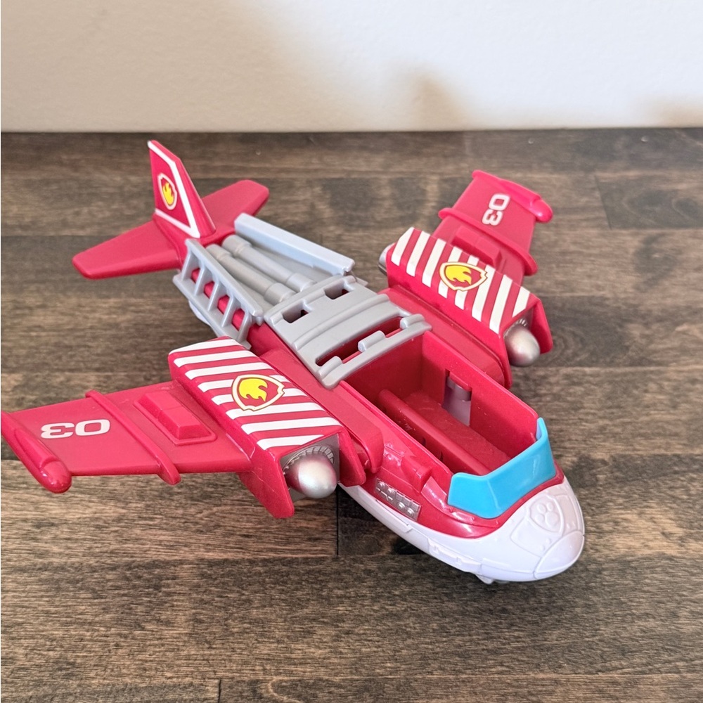 Paw Patrol Red Rescue Jet with Blue Windshield